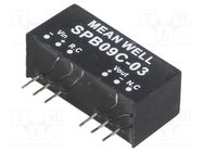 Converter: DC/DC; 9W; Uin: 36÷75V; Uout: 3.3VDC; Iout: 0÷2000mA; SIP8 MEAN WELL