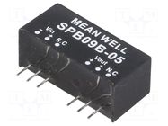 Converter: DC/DC; 9W; Uin: 18÷36VDC; Uout: 5VDC; Iout: 0÷1600mA; SIP8 MEAN WELL