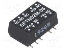 Converter: DC/DC; 2W; Uin: 10.8÷13.2V; Uout: 5VDC; Iout: 40÷400mA MEAN WELL
