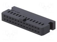 Connector: wire-board; plug; female; PIN: 26; HIF3C; for cable; 2x13 HIROSE