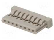 Connector: wire-board; plug; female; PIN: 8; SignalBee; straight HIROSE