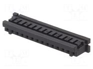 Connector: wire-wire/PCB; plug; female; PIN: 14; SignalBee; 2mm HIROSE