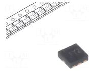 Diode: TVS array; 6.6V; 5A; DFN6; Ch: 2; ESD ALPHA & OMEGA SEMICONDUCTOR