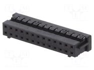Connector: wire-wire/PCB; plug; female; PIN: 26; SignalBee; 2mm HIROSE