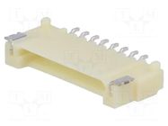 Connector: wire-board; socket; male; PIN: 8; SignalBee; horizontal HIROSE