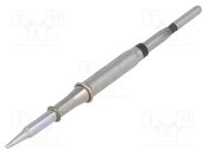 Tip; conical sloped; 0.6mm JBC TOOLS