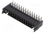 Connector: PCB-cable/PCB; socket; male; PIN: 28; SignalBee; THT HIROSE