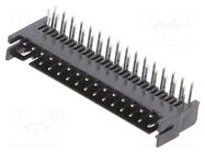 Connector: PCB-cable/PCB; socket; male; PIN: 32; SignalBee; THT HIROSE