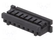 Connector: wire-wire/PCB; plug; female; PIN: 8; SignalBee; straight HIROSE