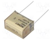 Capacitor: paper; X2; 470nF; 275VAC; 25.4mm; ±20%; THT; P409; 630VDC KEMET