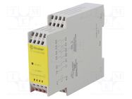 Module: safety relay; 24VDC; OUT: 6; for DIN rail mounting; 7S FINDER