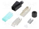 Plug; RJ45; PIN: 8; Cat: 6a; shielded; Layout: 8p8c; Øcable: 6.1÷6.9mm HARTING