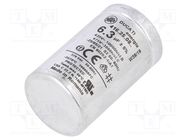 Capacitor: polypropylene; motors, run; 6.3uF; 425VAC; Ø35x60mm DUCATI ENERGIA