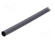 Heat shrink sleeve; glued; 4: 1; 16mm; L: 1.2m; black; polyolefine TE Connectivity