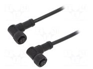 Cable: for sensors/automation; PIN: 5; with plastic nut; plug; 60V AMPHENOL LTW