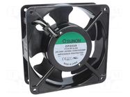 Fan: AC; axial; 230VAC; 119x119x38.5mm; 132.5m3/h; 39dBA; ball SUNON