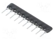 Resistor network: Y; ±2%; 47kΩ; No.of resistors: 5; -55÷125°C; 0.2W ROYALOHM