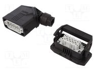 Connector: HDC; male + female; 250V; 20A; PIN: 10; Layout: 10+PE PHOENIX CONTACT