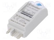 Timer module; socket; -20÷50°C; 31x15.5x11.3mm; 12÷24VDC FINDER