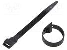 Cable tie; with low profile head; L: 123mm; W: 9mm; polyamide; 310N HELLERMANNTYTON