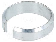 Clamping ring; brass; MULTIFLEX SLB; IP40; Plating: nickel ANAMET EUROPE