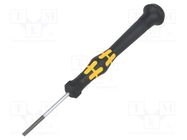 Screwdriver; slot; precision; 2,5x0,35mm; ESD; Blade length: 40mm 