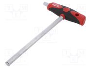 Wrench; hex key; HEX 10mm; Overall len: 238mm; Plating: chromium WIHA