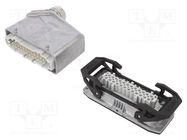 Connector: HDC; male + female; 500V; 16A; PIN: 24; Layout: 24+PE PHOENIX CONTACT
