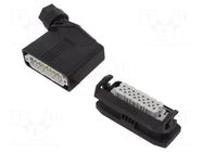 Connector: HDC; male + female; PIN: 16; 16A; 250V; HDC; 16+PE; M25 PHOENIX CONTACT