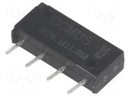 Relay: reed switch; SPST-NO; Ucoil: 5VDC; 500mA; max.200VDC; 10W COMUS