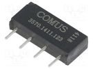 Relay: reed switch; SPST-NO; Ucoil: 12VDC; 500mA; max.200VDC; 10W COMUS