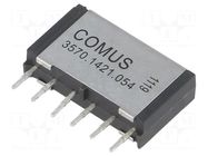 Relay: reed switch; DPST-NO; Ucoil: 5VDC; 500mA; max.200VDC; 10W COMUS