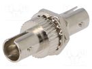 Connector: fiber optic; socket,coupler; simplex,multi mode (MM) FIBRAIN