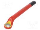 Wrench; insulated,single sided,box; 17mm; 1kV; tool steel BAHCO