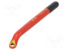 Wrench; insulated,single sided,box; 6mm; 1kV; tool steel; L: 140mm BAHCO