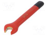 Wrench; insulated,spanner; 14mm; 1kV; tool steel; L: 140mm BAHCO