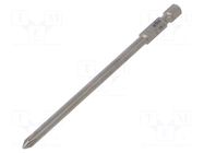 Screwdriver bit; Phillips; PH1; Overall len: 110mm; PROFESSIONAL WIHA