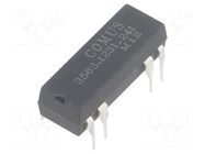 Relay: reed switch; SPDT; Ucoil: 24VDC; 400mA; max.100VDC; 5W; THT COMUS