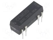 Relay: reed switch; SPST-NO; Ucoil: 5VDC; 500mA; max.150VDC; 10W COMUS