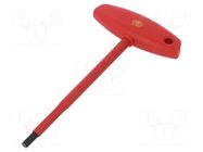 Wrench; hex key; HEX 6mm; Overall len: 182mm WIHA