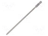 Screwdriver bit; Torx®; TX15; Overall len: 150mm; PROFESSIONAL WIHA