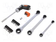 Kit: for assembly work; 25pcs. BAHCO