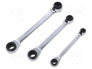 Wrench-set; box,with ratchet BAHCO
