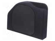 Car loudspeaker enclosure; MDF; black; 10"; 274mm; Toyota; 15l BASSER