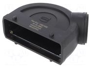 Enclosure for connectors: HDC; size 24B; for cable; Han-Eco® B HARTING