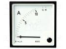 Ammeter; on panel; I AC: 0÷5A,10A; True RMS; Class: 1.5; 50÷60Hz CROMPTON - TE CONNECTIVITY