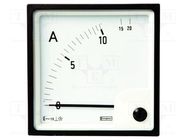 Ammeter; on panel; I AC: 0÷15A; True RMS; Class: 1.5; 50÷60Hz CROMPTON - TE CONNECTIVITY