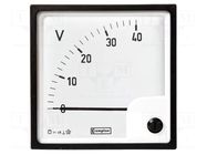 Voltmeter; on panel; 0÷150V; Class: 1.5; 48x48mm CROMPTON - TE CONNECTIVITY