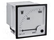 Meter: power; analogue,mounting; on panel; 1500/1A; 400V; 50÷60Hz CROMPTON - TE CONNECTIVITY