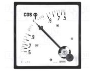 Meter: power; analogue,mounting; on panel; 1A; 50÷60Hz; Class: 2.5 CROMPTON - TE CONNECTIVITY